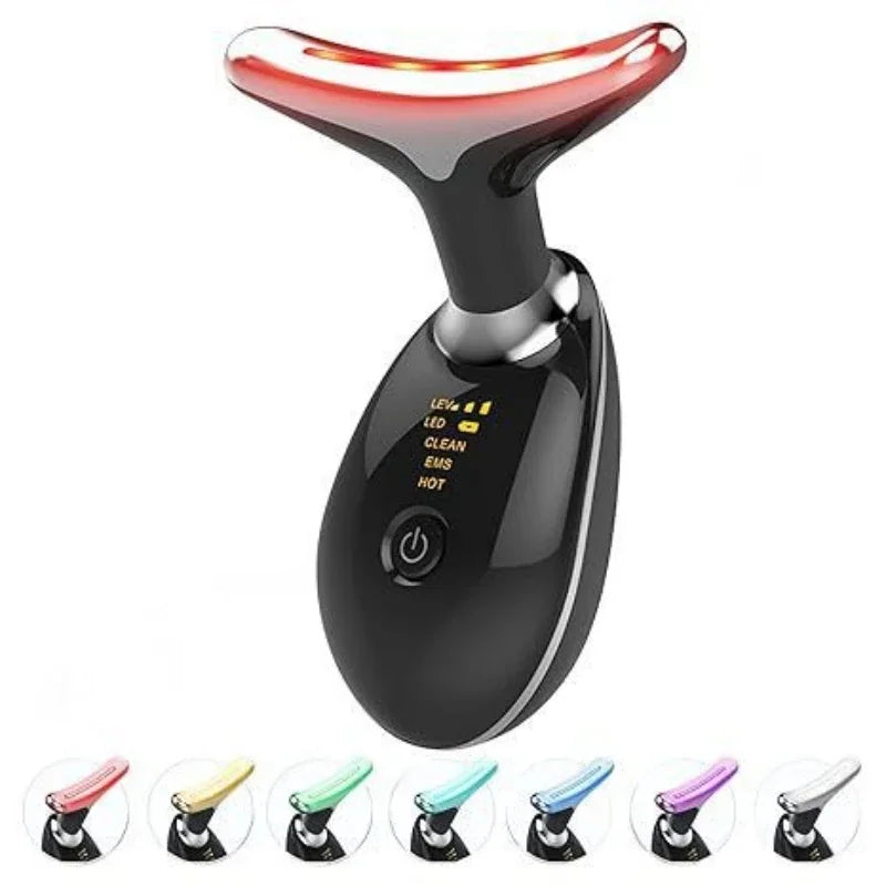 Masajeador Facial EMS 7 Colores – Lifting y Reafirmante